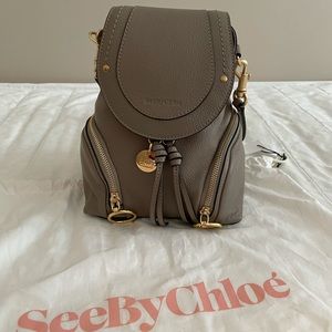 See by Chloe Olga small backpack in Grey